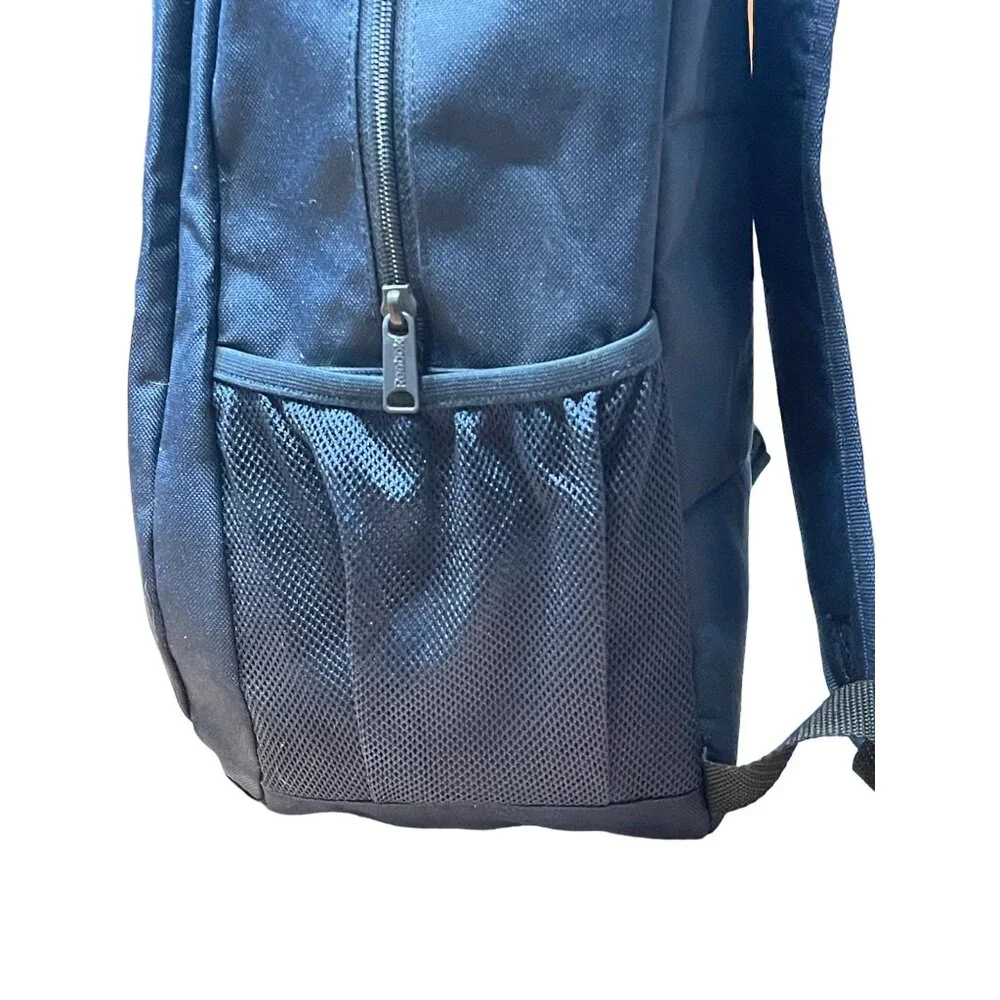 Reebok Backpack With Side Mesh Pockets & Neon Yellow Interior - Picture 5 of 12